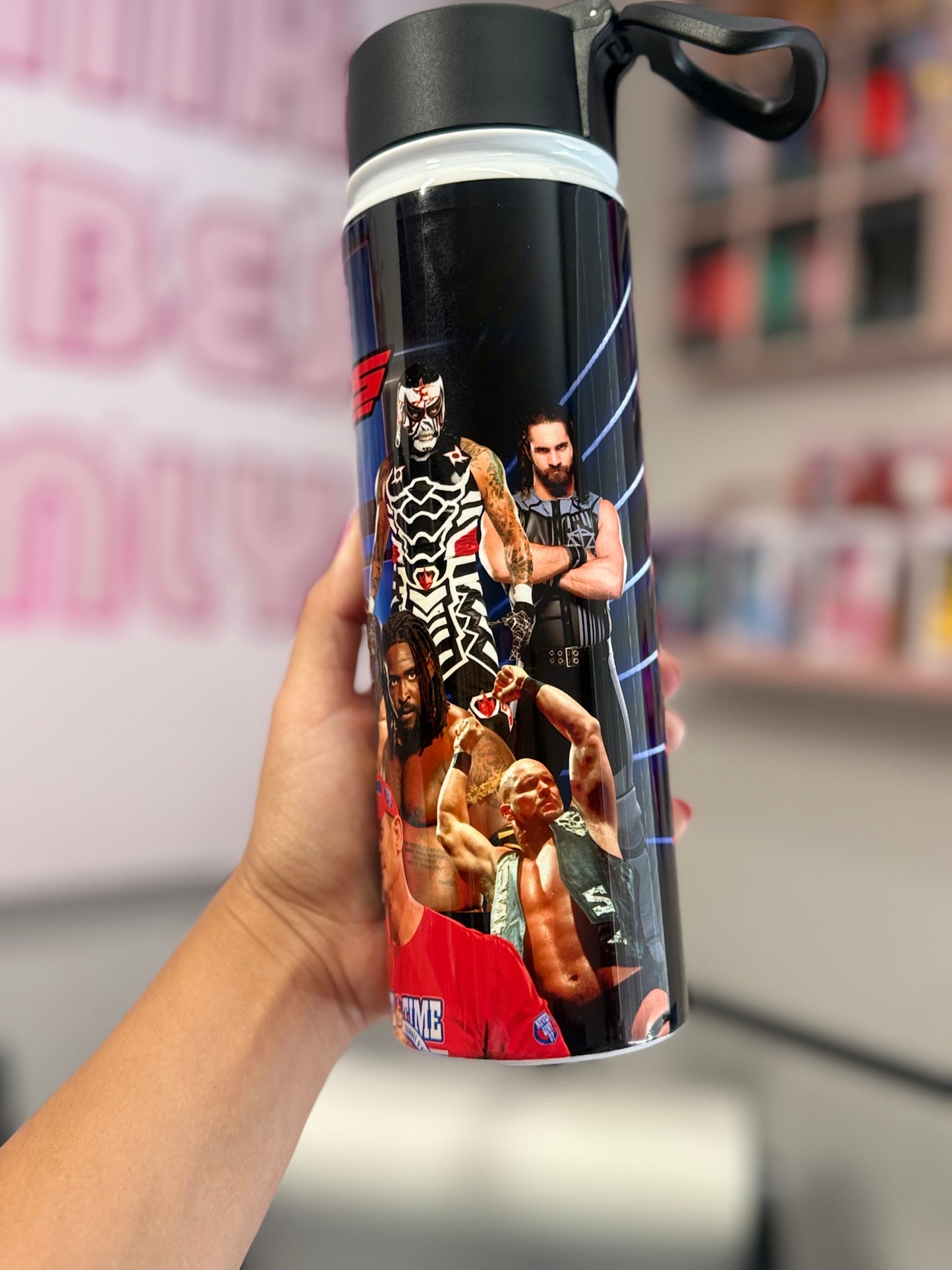 Custom 22oz water bottle