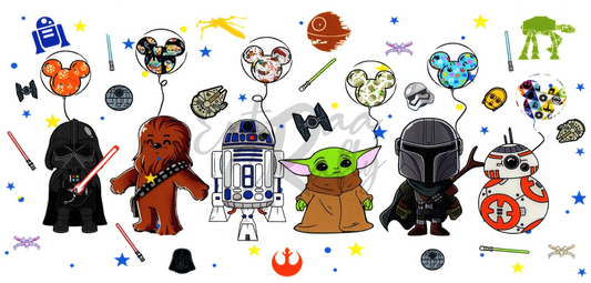 Baby Yoda and friends