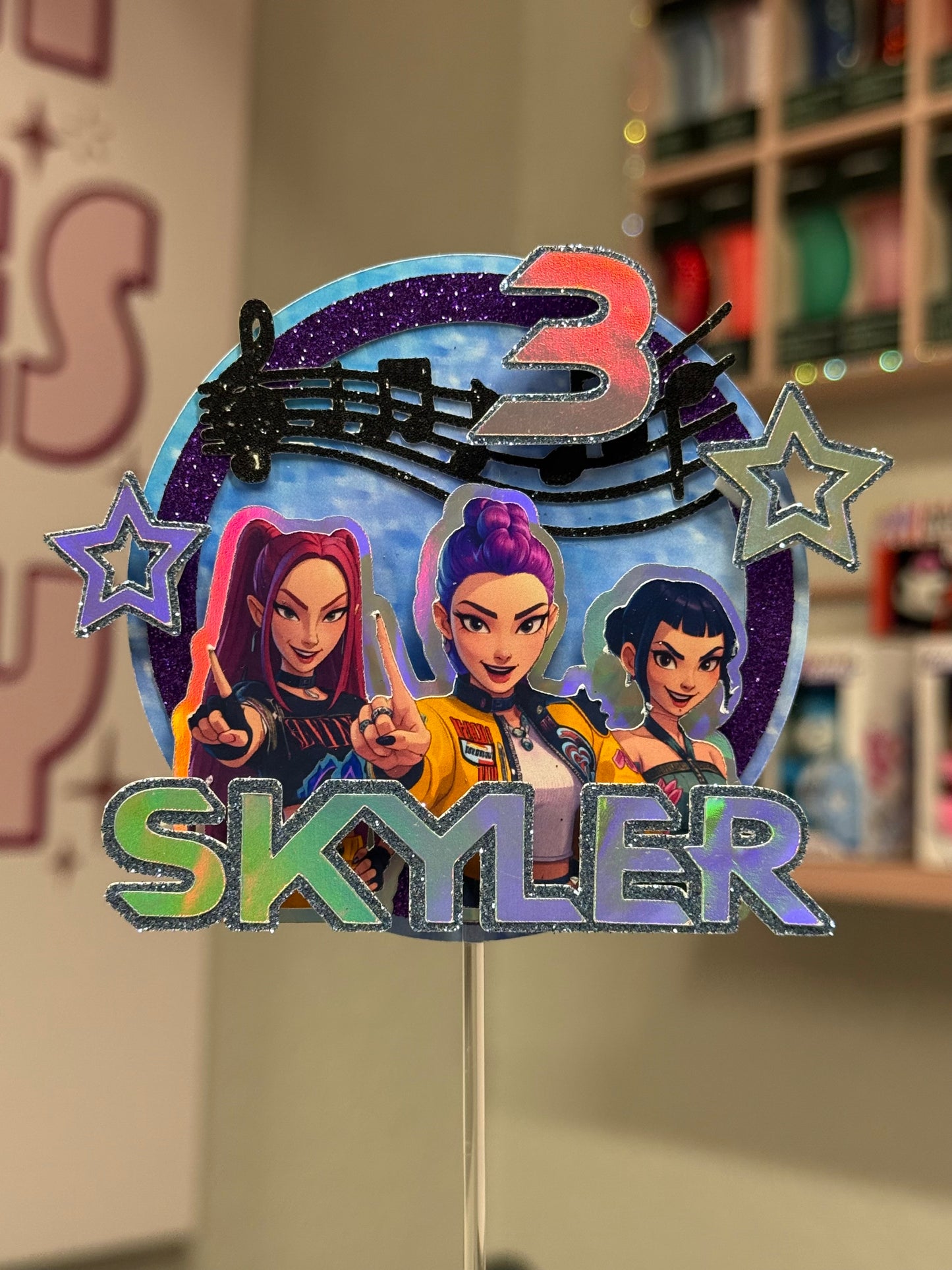 Custom Cake topper