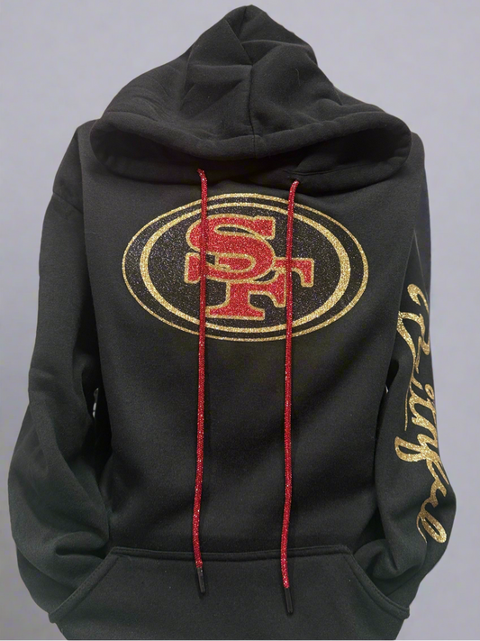 Glitter hoodie