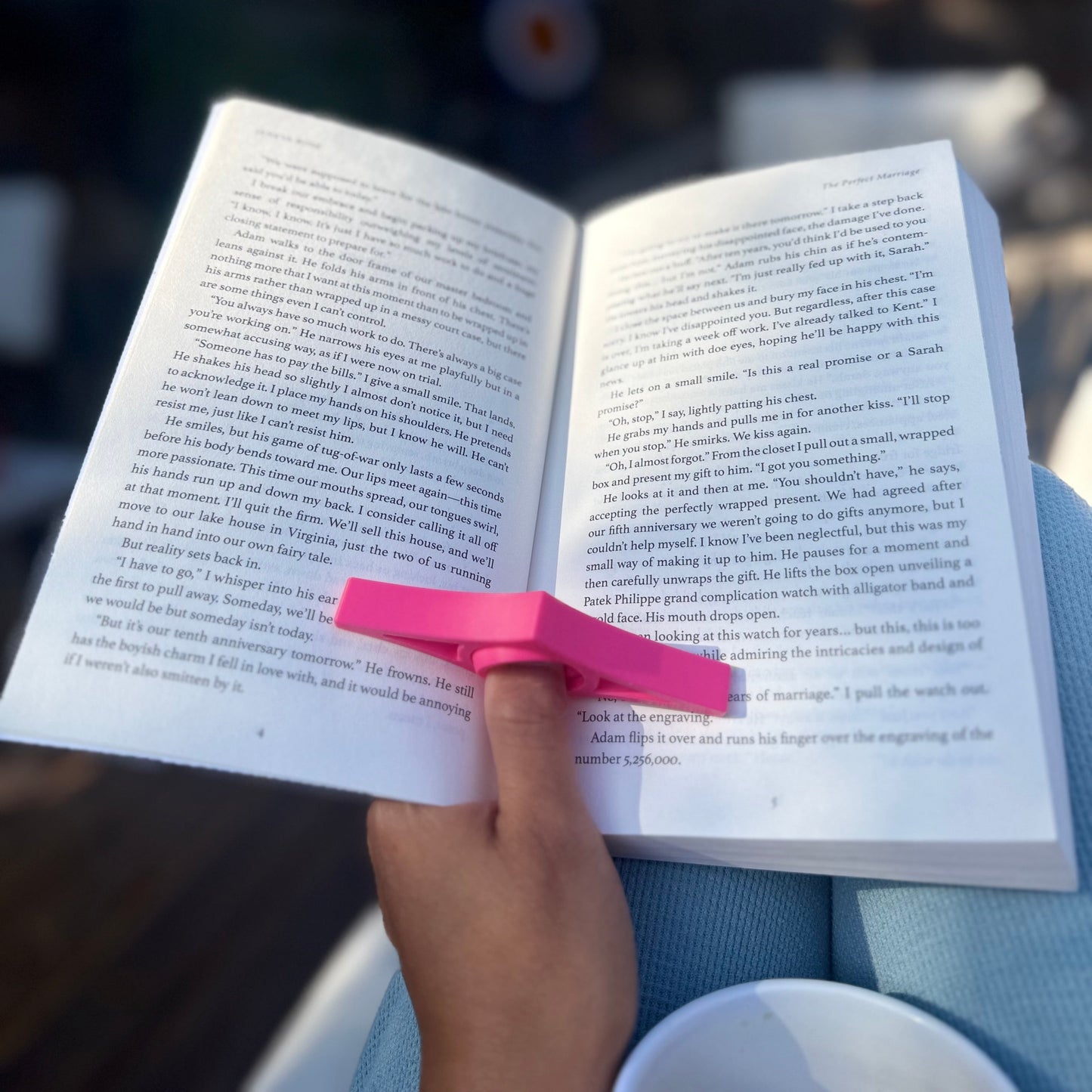 Book page holder