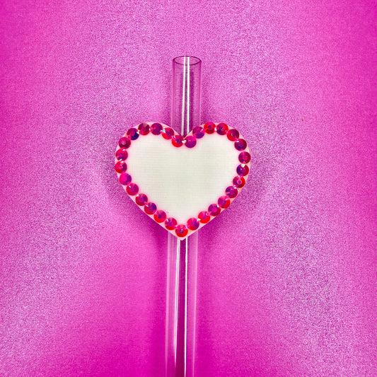 Heart Straw Topper