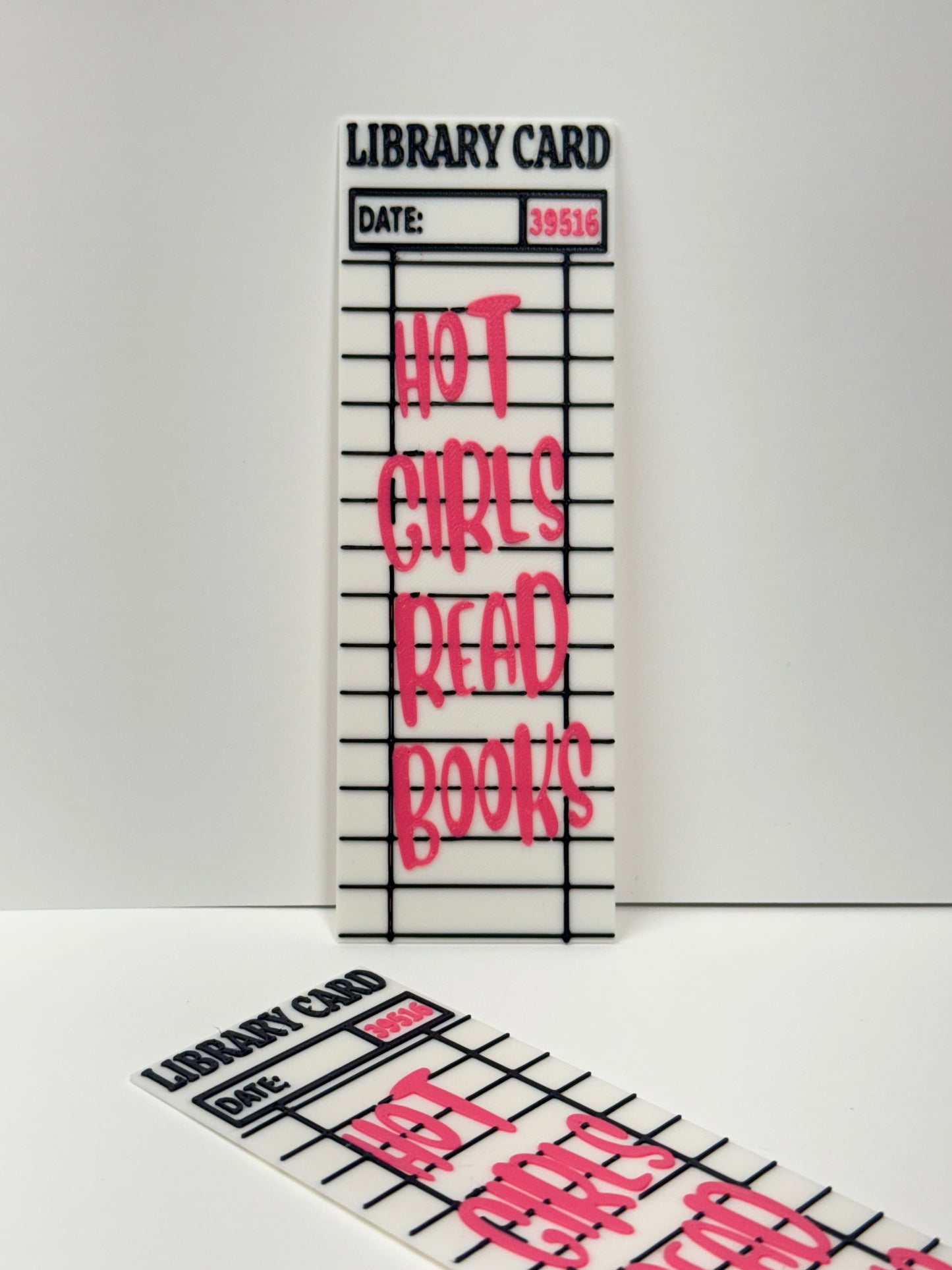 Hot girls read bookmark