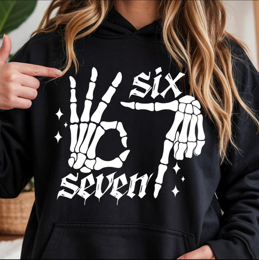 Spooky six seven Hoodie
