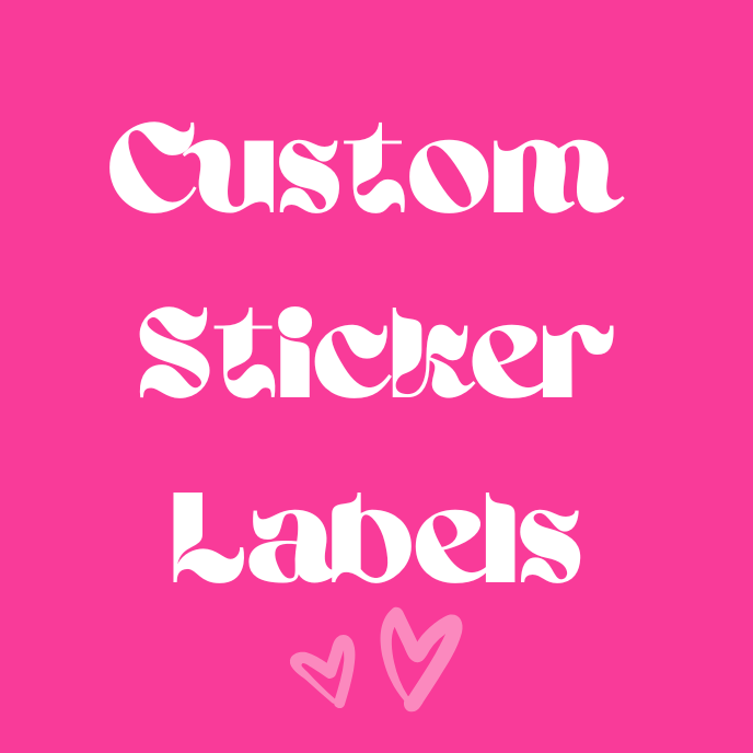 Custom sticker label