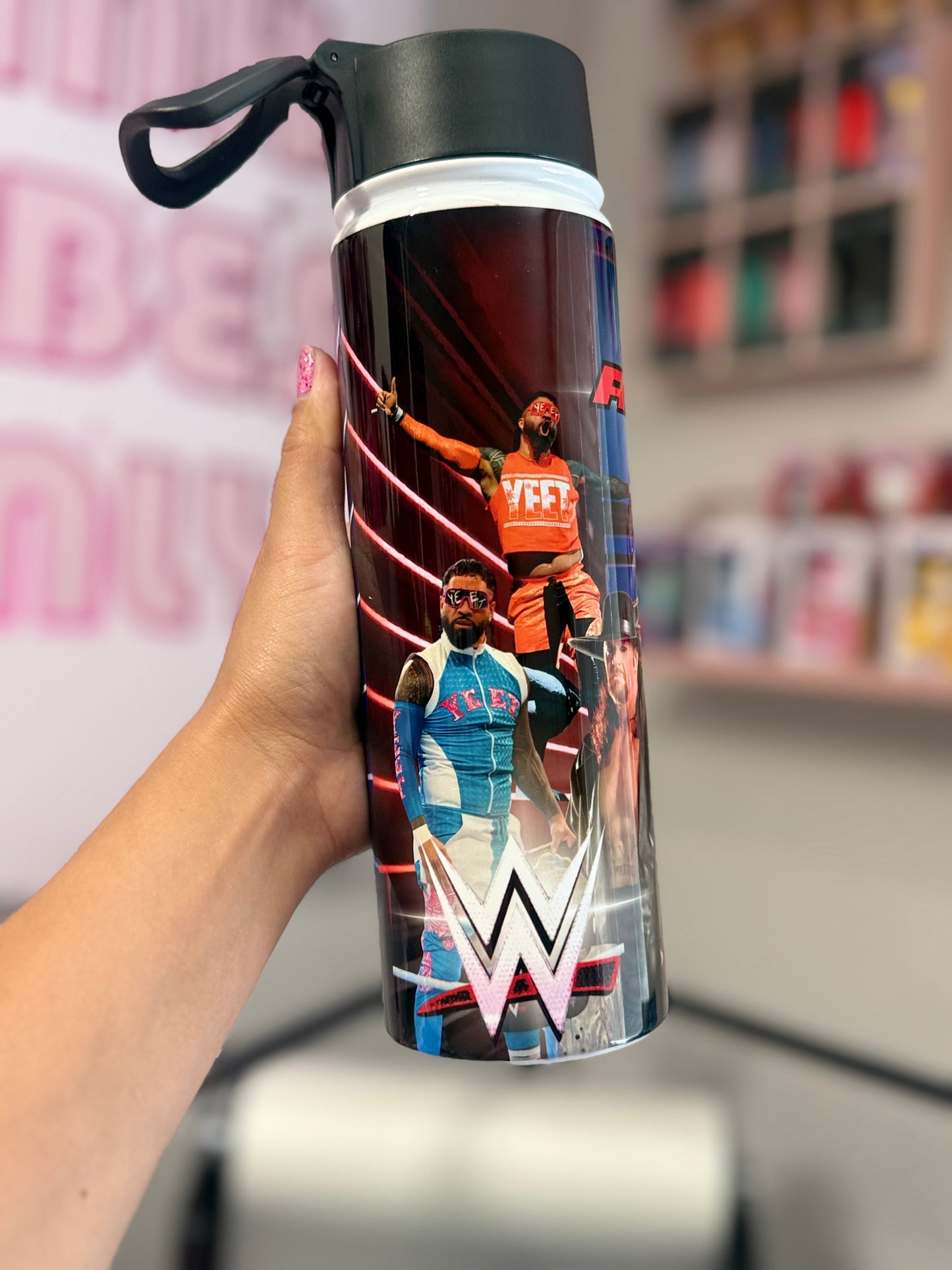Custom 22oz water bottle