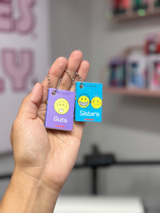 Book keychain