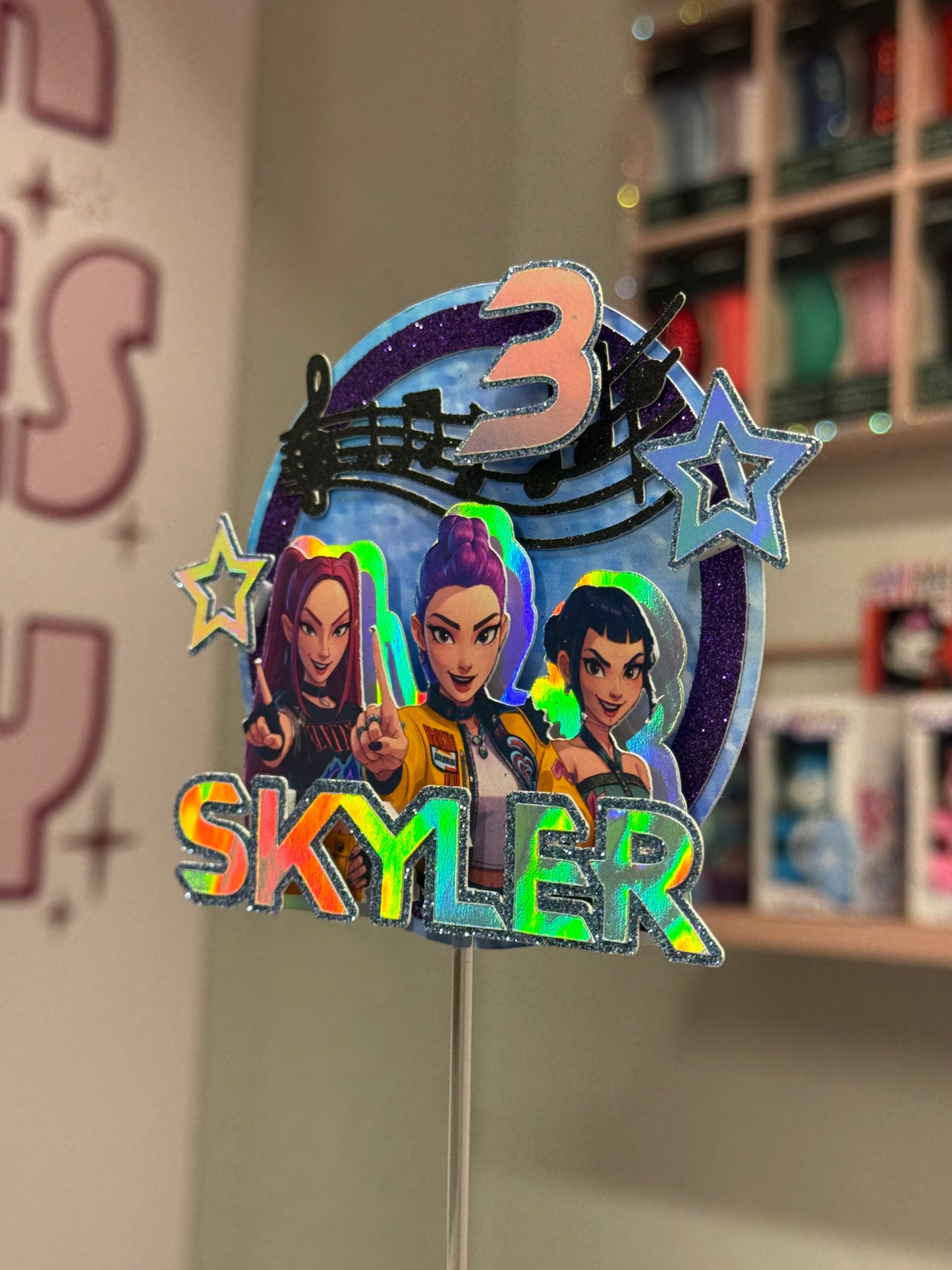 Custom Cake topper