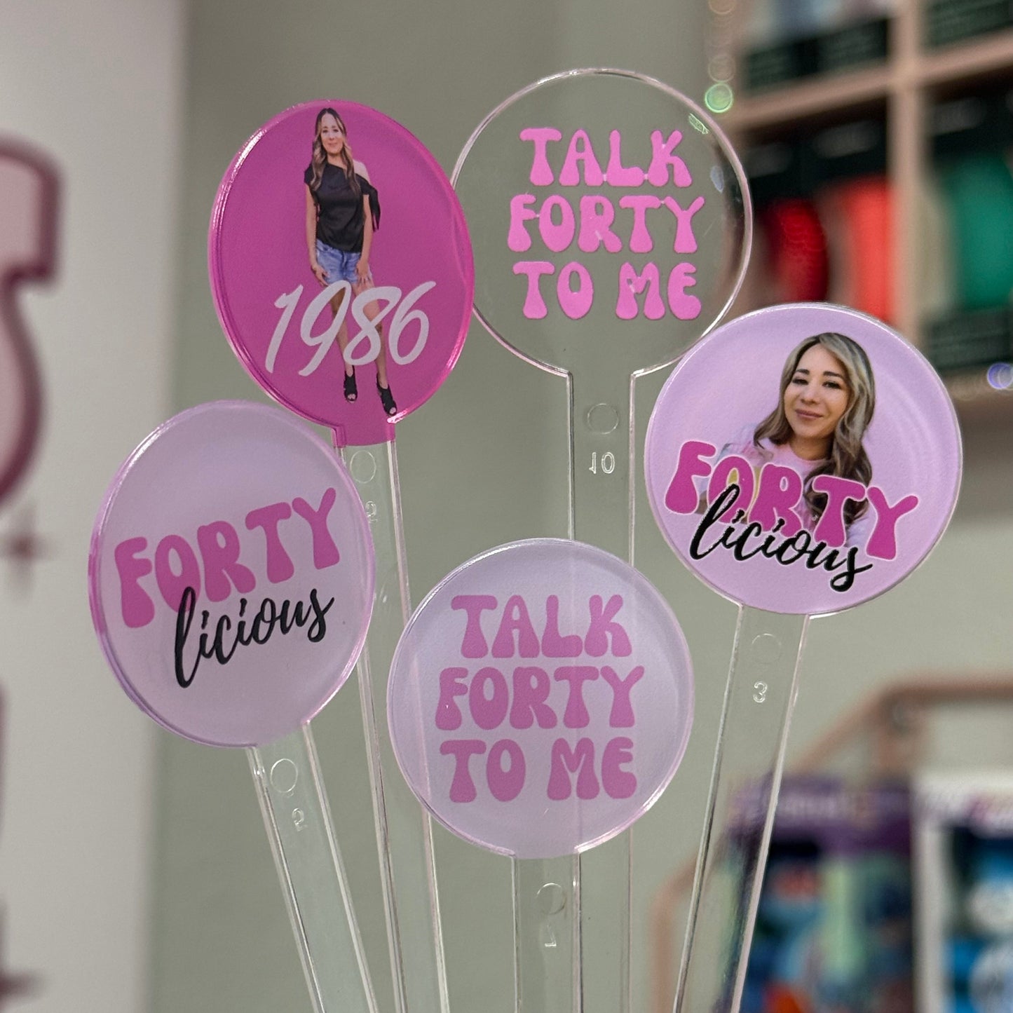 Custom drink Stirrers