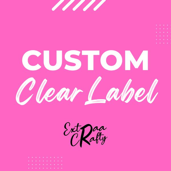 Custom sticker label